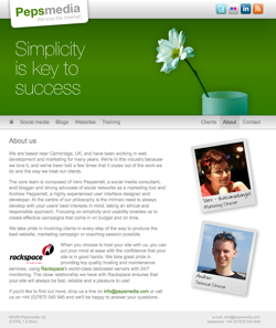 The new Pepsmedia site